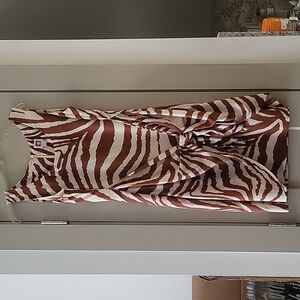 Anne Klein Tiger Stripe Dress